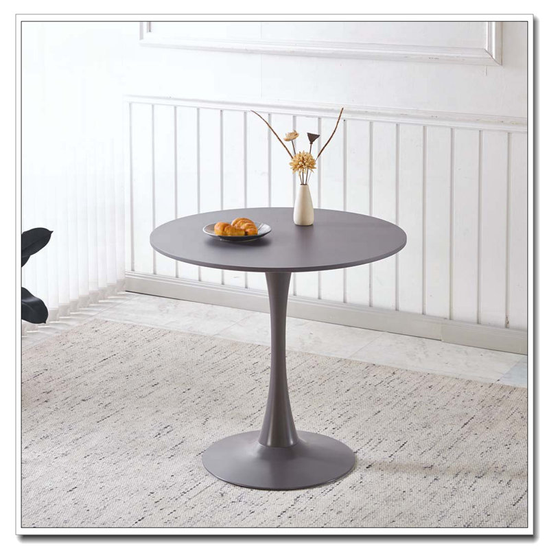31.5"Dining Table for 2-4 people, Gray, 28.74"H x 31.5"L x 31.5"W, Gray