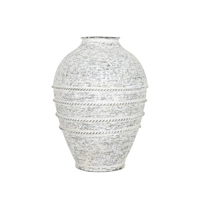 Shevone Metal Table Vase