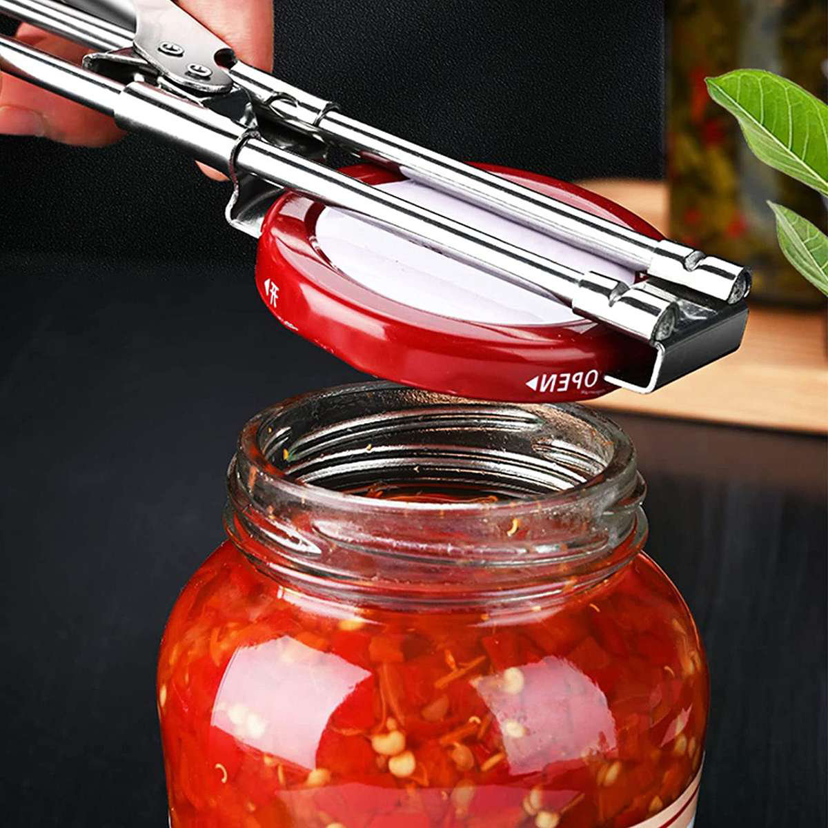 Deago Adjustable Jar Opener Multifunctional Bottle Opener Stainless ...