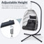 Fauteuil suspendu d'extérieur avec support-2071192870-2071192868