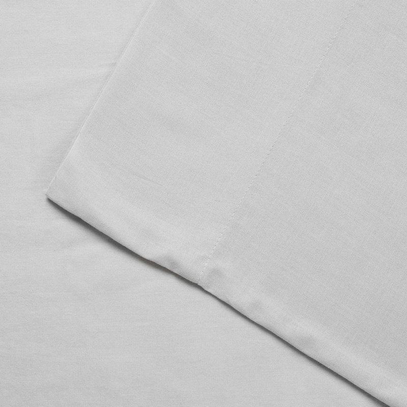  Vintage 144 Thread Count 100% Cotton Sheet Set, Dk. Blue, Full Sheet Set + Fitted Sheet + 2 Pillowcases