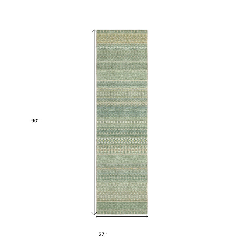 Tapis de couloir d'extérieur 8 pi