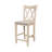 Maner Solid Wood Counter Stool-1733268619