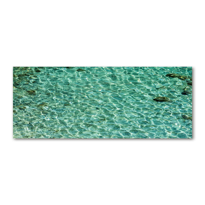 Transparent Water - Wrapped Canvas Print