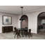 Modern Fin Round Marble Dining Table-66198506