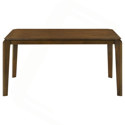 Warren Dark Brown Rectangular Dining Table