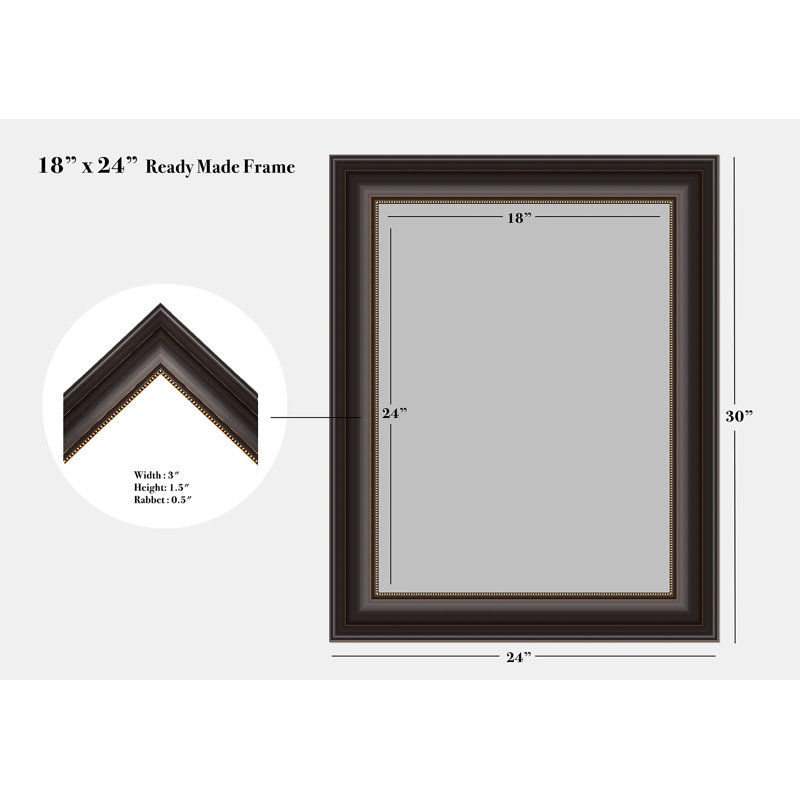Matte Picture Frame, 30" W x 24" H x 1.5" D