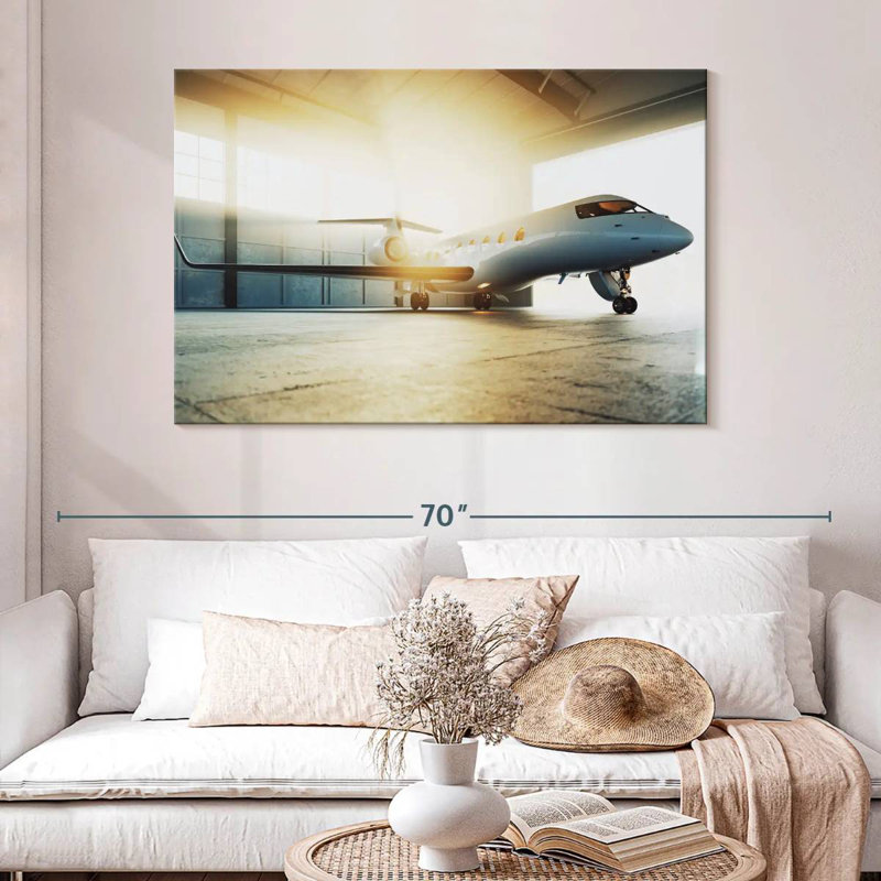 Mehar First Class Aircraft, 32" H x 48" W