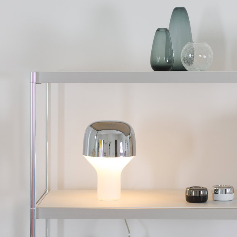 Dittman Torchiere Lamp, Chrome