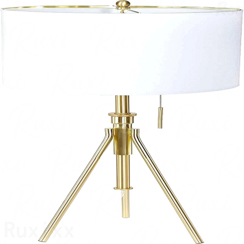 Table Lamp - Brushed Gold Finish, Gold