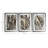 Elegant Decorative Framed MDF Painting Set (3 Pieces), 15.0 x 21.0 inches Each | 100% MDF with 0.1-inch Thickness, Wooden Frame with 0.8-inch Thickness | Perfect for Living Room & Office Décor, Stylish & Modern Design