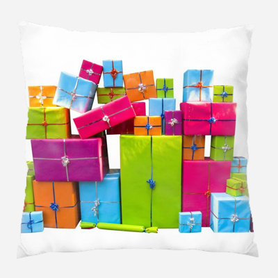 Canvas Outdoor Reversible Throw Pillow