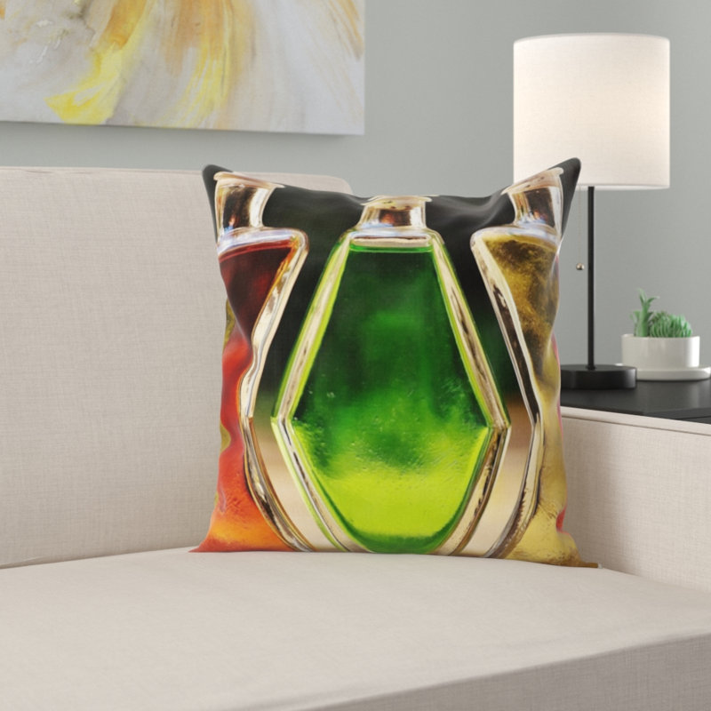 Microsuede Throw Pillow