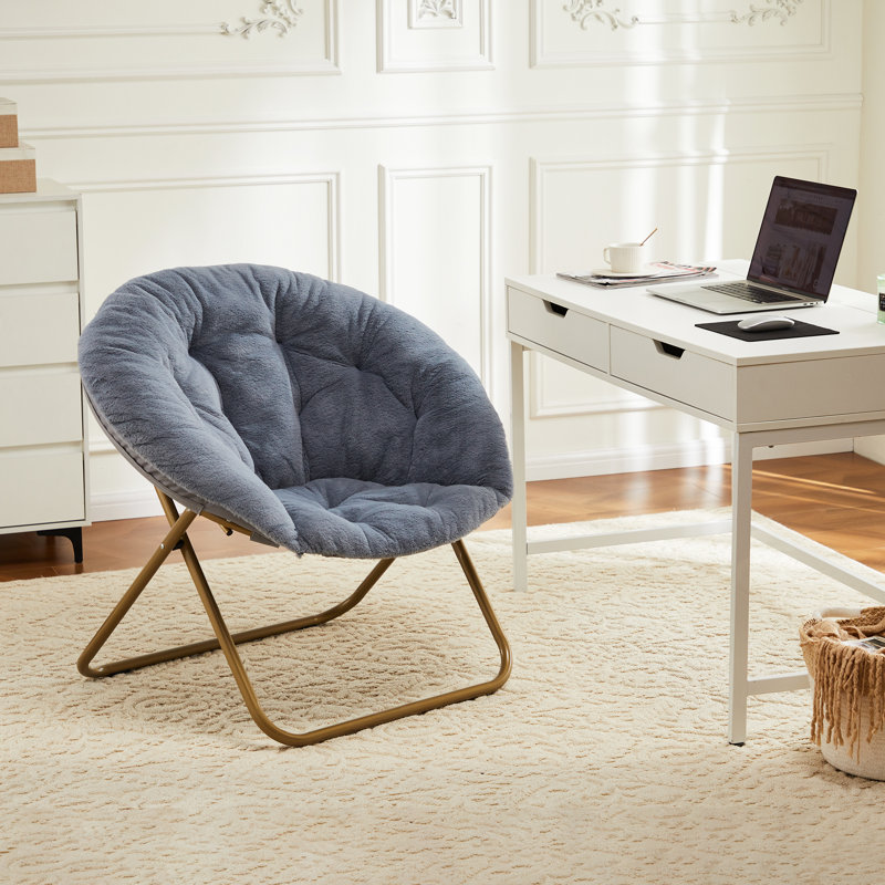 Chaise parsons de 35,89 po de largeur, Gris
