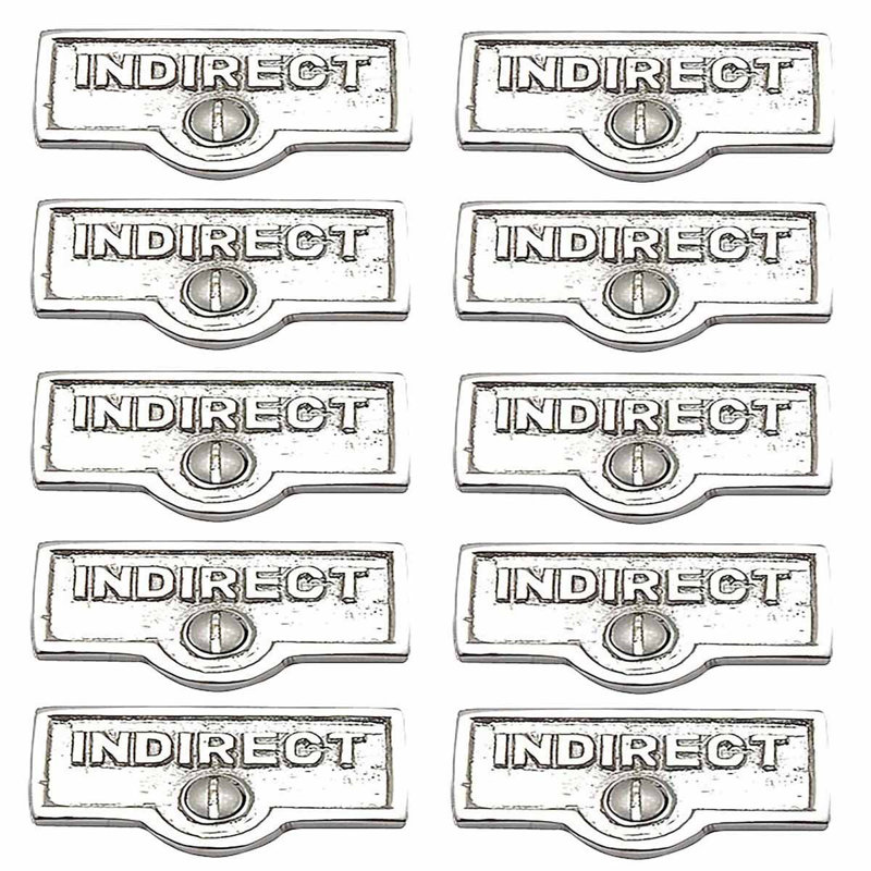 Switch Tags Indirect Name Signs 1-Gang Rocker Wall Plate