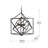 Glaspie 3 - Light Dimmable Geometric Chandelier
