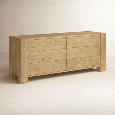 Finnian 76" Pine Double Dresser