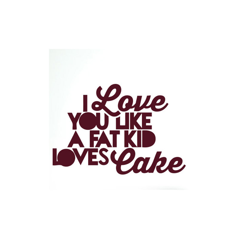 Non-Wall Damaging Wall Decal, Burgundy, Large