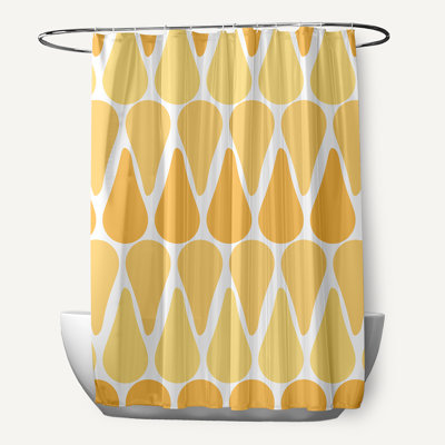 Rideau de douche simple synthétique Synthia