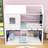 Frame House Bed With Tent And Ladder-477862982-477862976