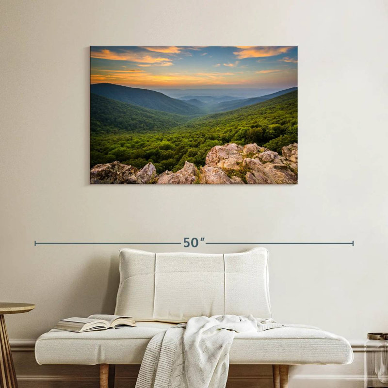 Alvord Shenandoah Valley Outlook, 26" H x 39" W