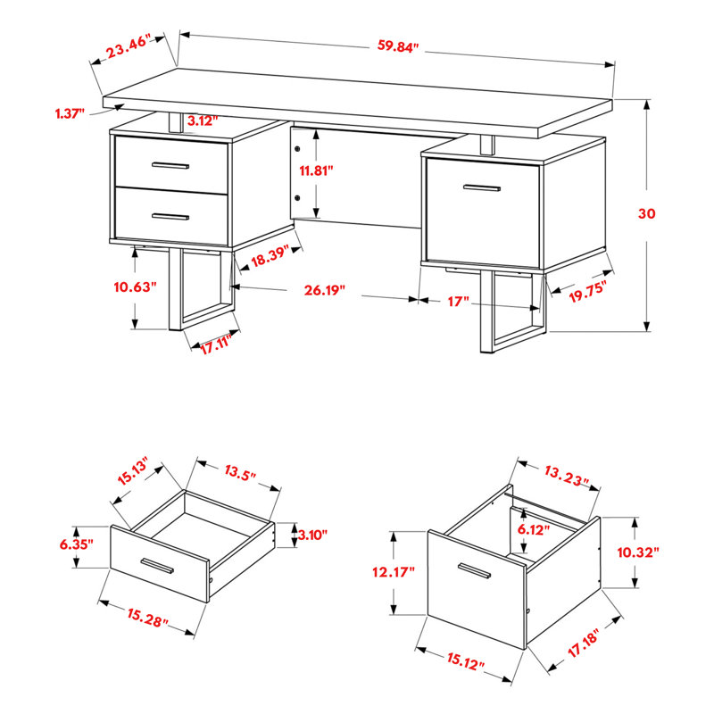 Massey Computer Desk