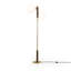 Lampe sur pied Kristy - noyer naturel