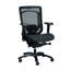 Chaise de bureau noire pivotante réglable