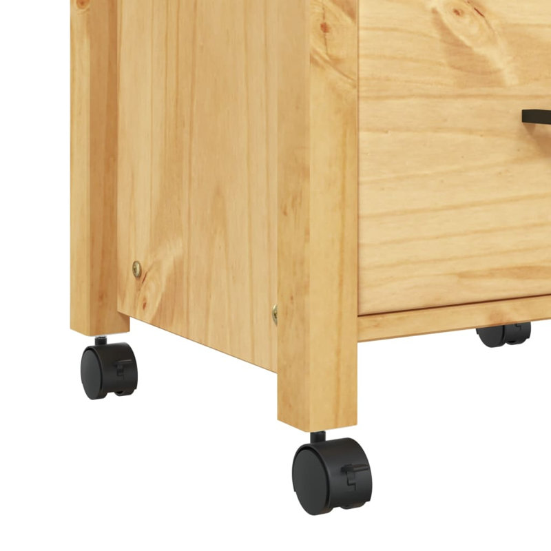 Kitchen Serving Cart, Honey