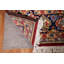 Tapis rouge rétro traditionnel 10 x 13