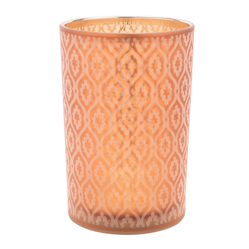 Geometric Patterned Candle Holder