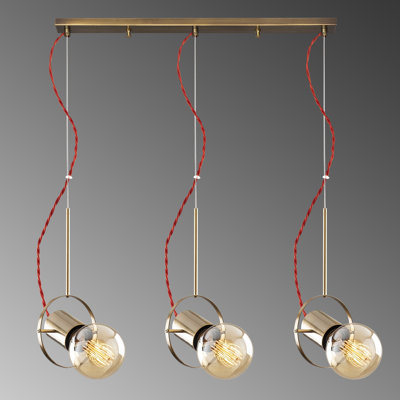 3 - Light Kitchen Island Pendant