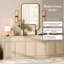 Armoire d'appoint moderne avec 6 portes et tiroir, commode d'appoint multifonctionnelle avec grand rangement et tablette réglable-959611713