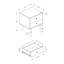 Table d'appoint (table basse incluse seulement)
