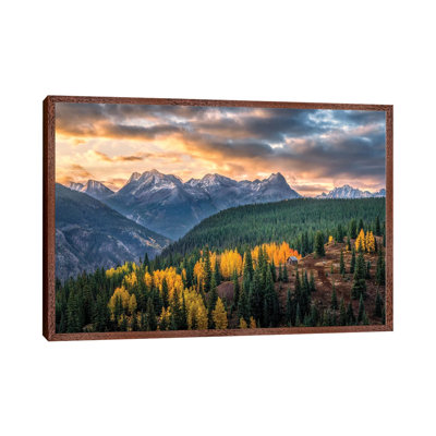San Juan Mountain Autumn Sunrise - Colorado Fall Colors Landscape 1 Piece Wall Art on Canvas