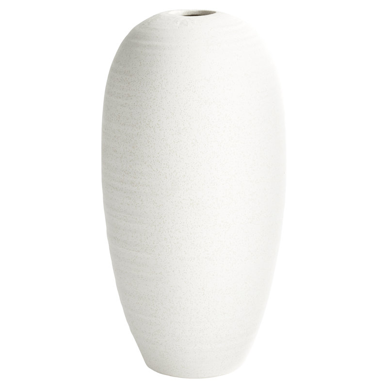Perennial Ceramic / Porcelain Table Vase, 16.5" H x8.75" W x8.75" D