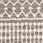 Tapis gris foncé / ivoire en laine tissé à plat à la main Jeannine-33678586