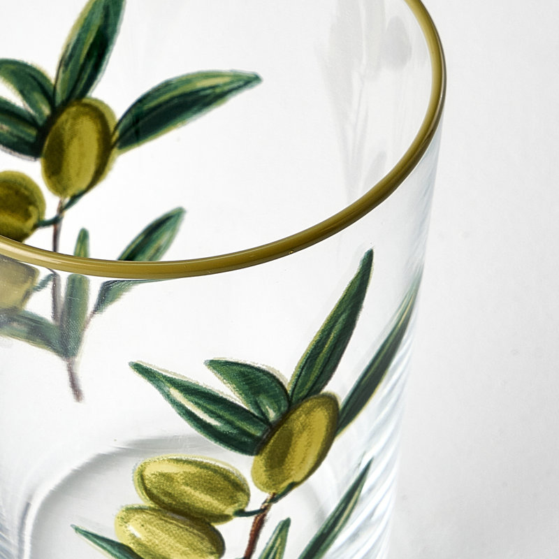 Verre olive