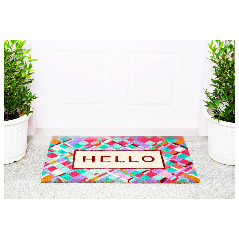 Tapis de porte intérieur / extérieur antidérapant Calloway Mills, L 24 po x L 36 po