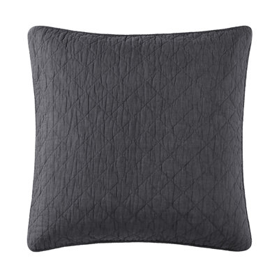 Cotton Comfort Solid Color Classic Chic Casual Modern Rustic Cotton Euro Sham 27x27 inch