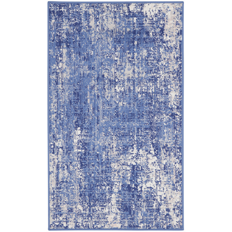 Abstract Indoor Rug, Rectangle 3' x 5'