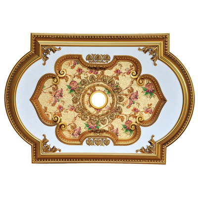 Floral Bouquet Center Ceiling Medalion