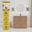  Rangement de meuble-lavabo autoportant 40 po Nordic Minimalist