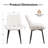 Faux Leather Upholstered Metal Dining Chair-957567176-957567178