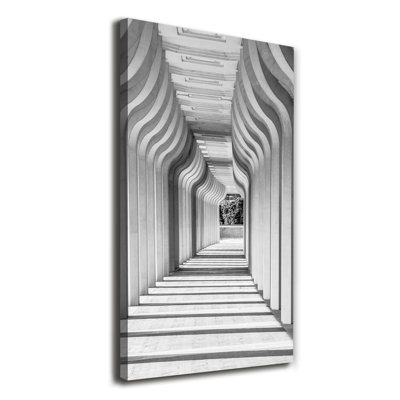 Corridor 1 Piece Wrapped Canvas Wall Art