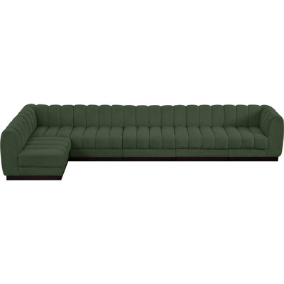 Ivena Upholstered L-Shaped Sectional Reversible