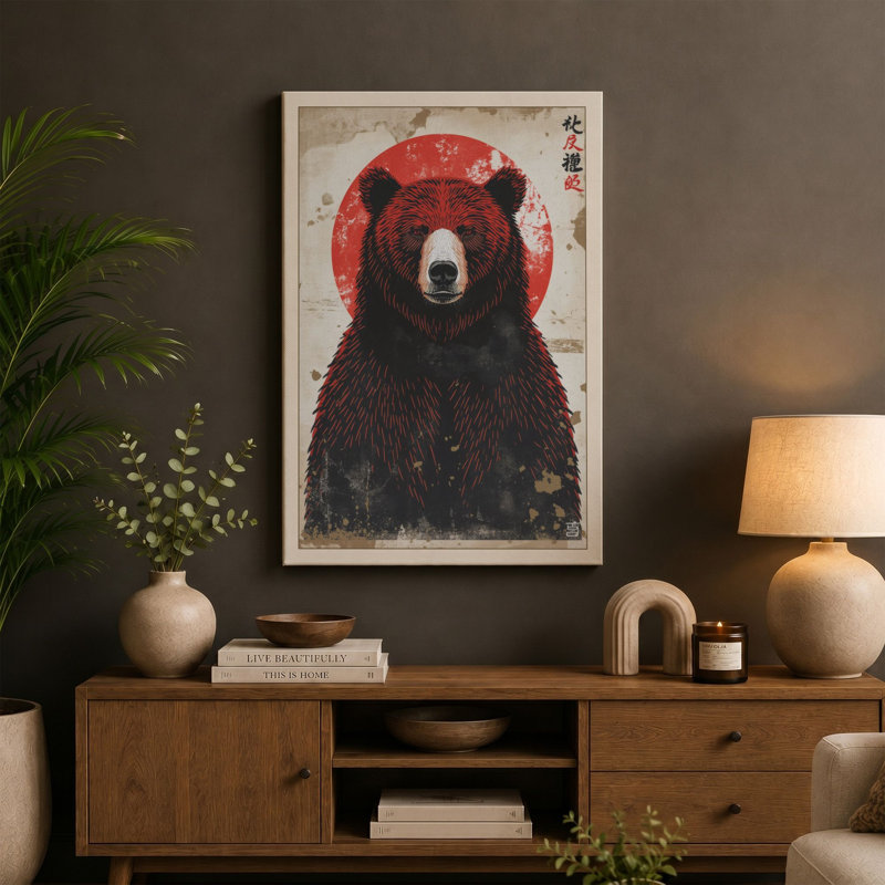 Print, 18x12 - 45.7 x 30.5 cm, Terracotta Border
