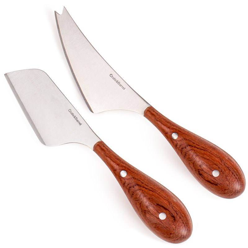 BergHOFF BergHOFF Aaron Probyn 2 Piece Stainless Steel Cheese Knife Set with Wood Handles