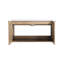 Meuble-lavabo de salle de bain contemporain de 36 po, 2 portes à fermeture douce, chêne imitation, fixation murale, armoire flottante 36 po avec évier, panier