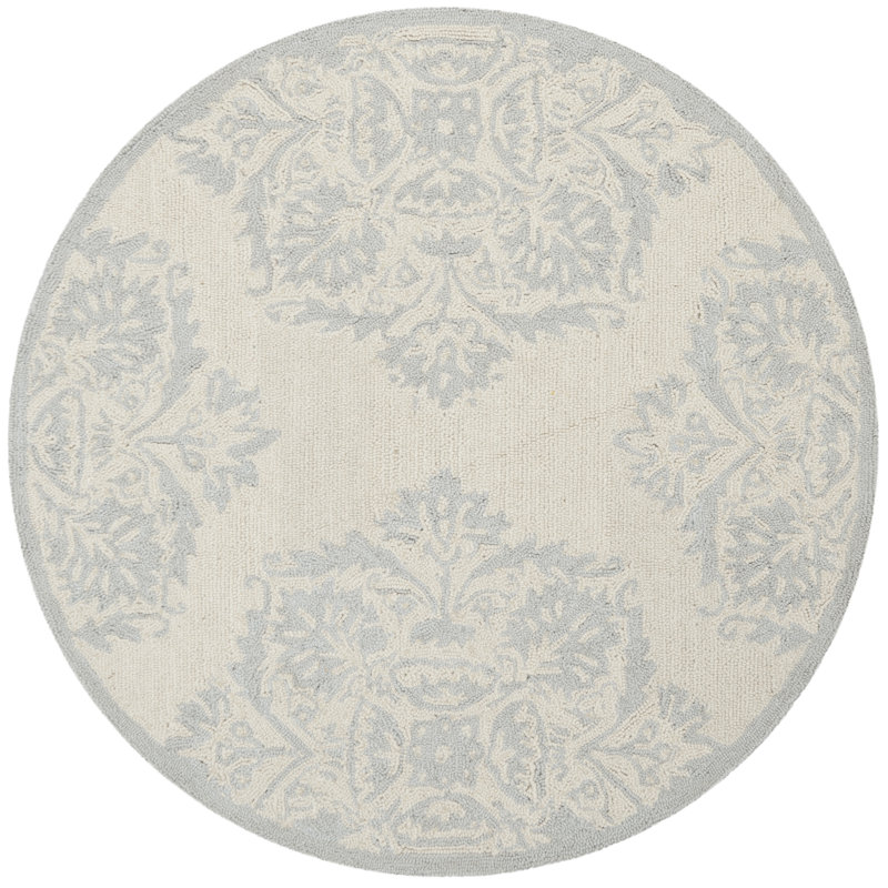 Wool Rug, Round 3'